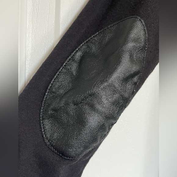 ๐จ๐ฆ Dotty Clothing professor patch black ruffle cardigan size xs - Picture 3 of 6